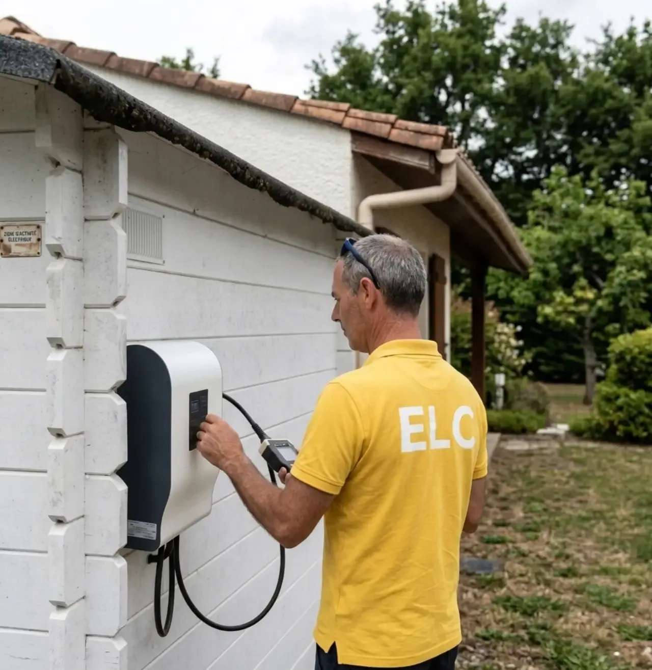 Borne de recharge IRVE à Champigny-sur-Marne